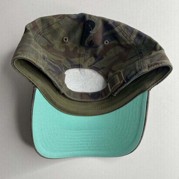 47 Brand Clean Up Los Angeles Lakers Camo Turquoise Adjustable Hat Cap OSFA New - Picture 4 of 6